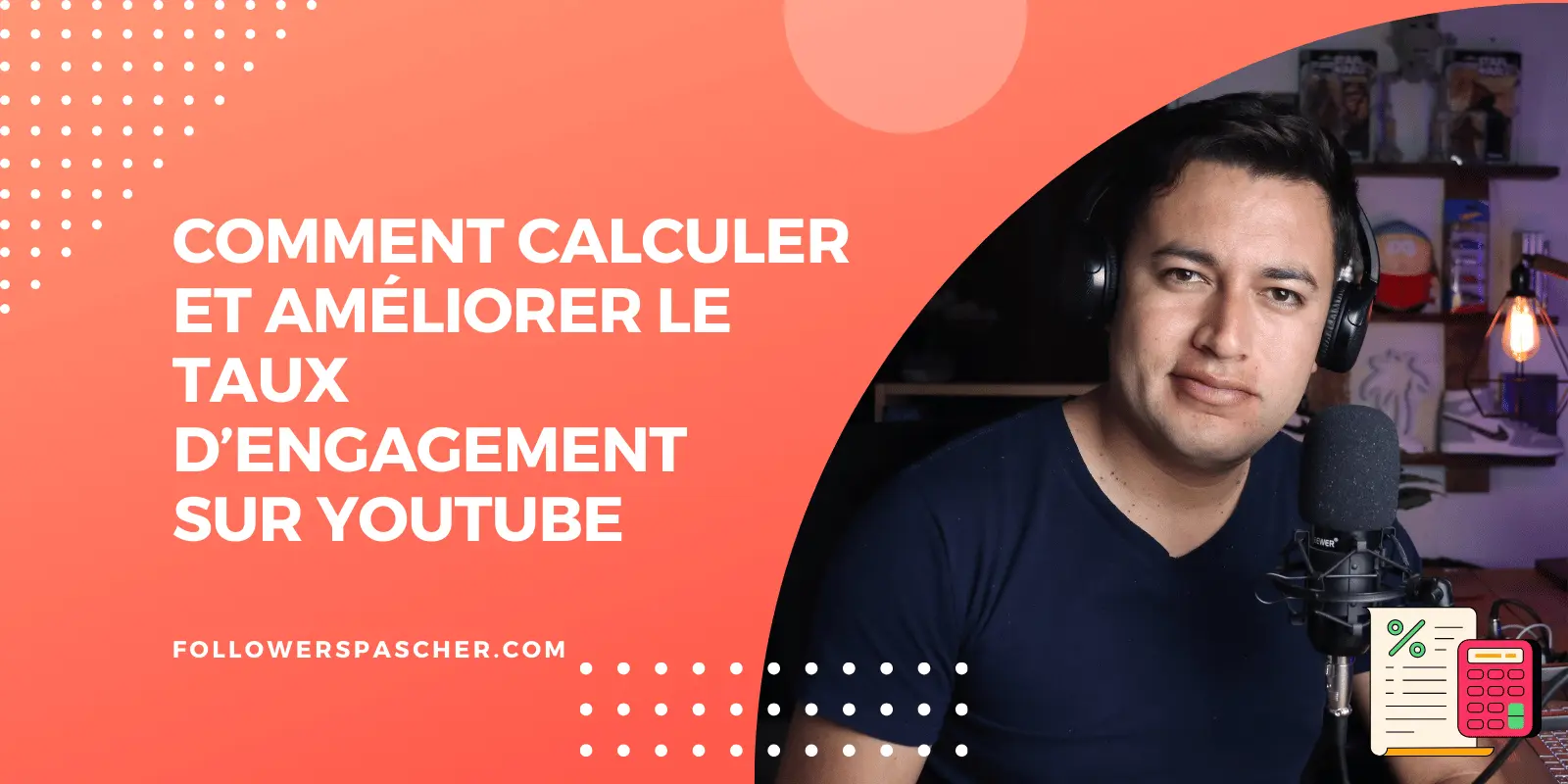 Calcul taux d'engagement YouTube