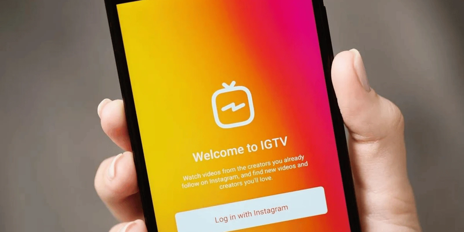 vidéo sur IGTV