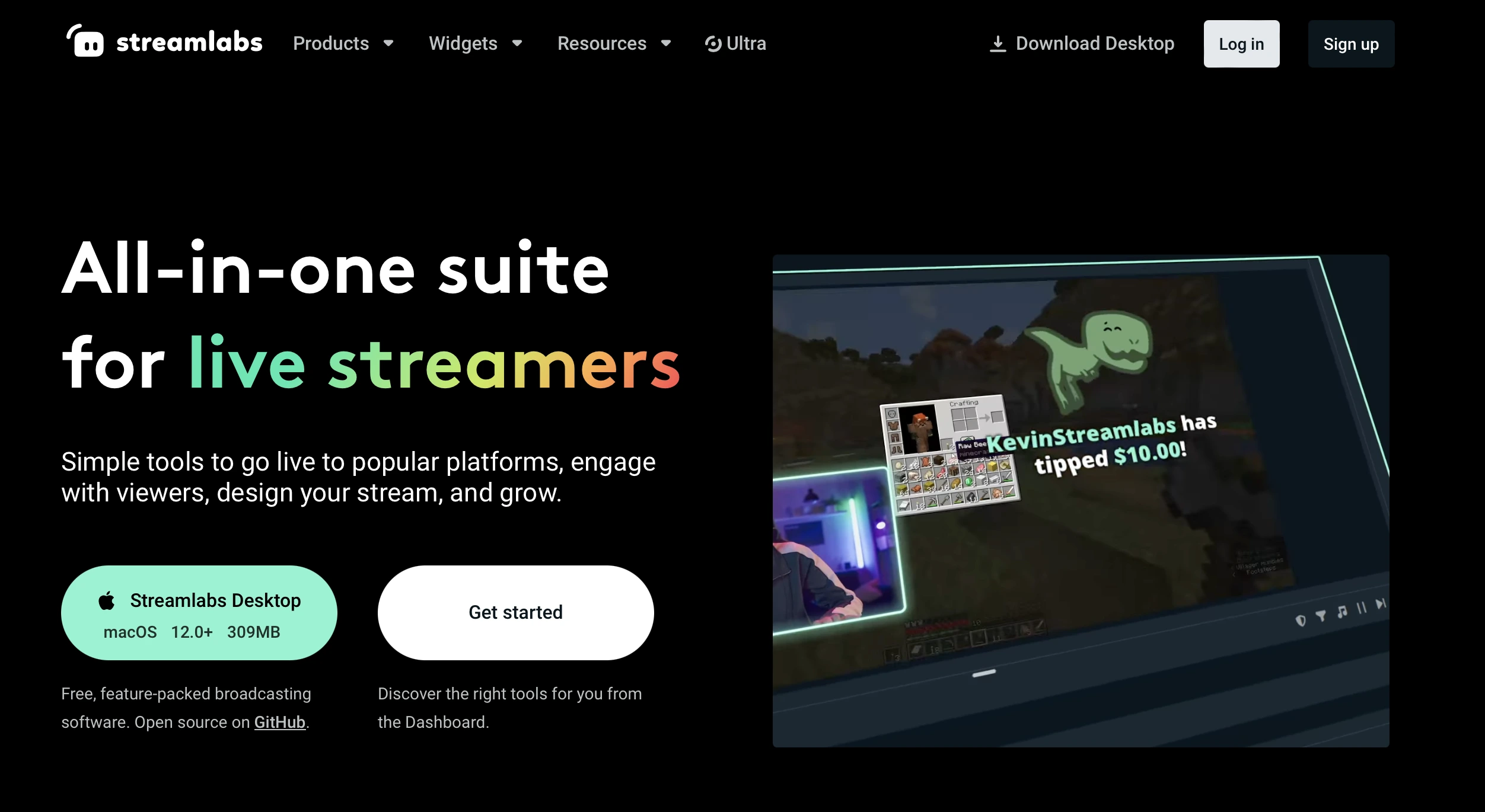 imprimé ecran streamlabs