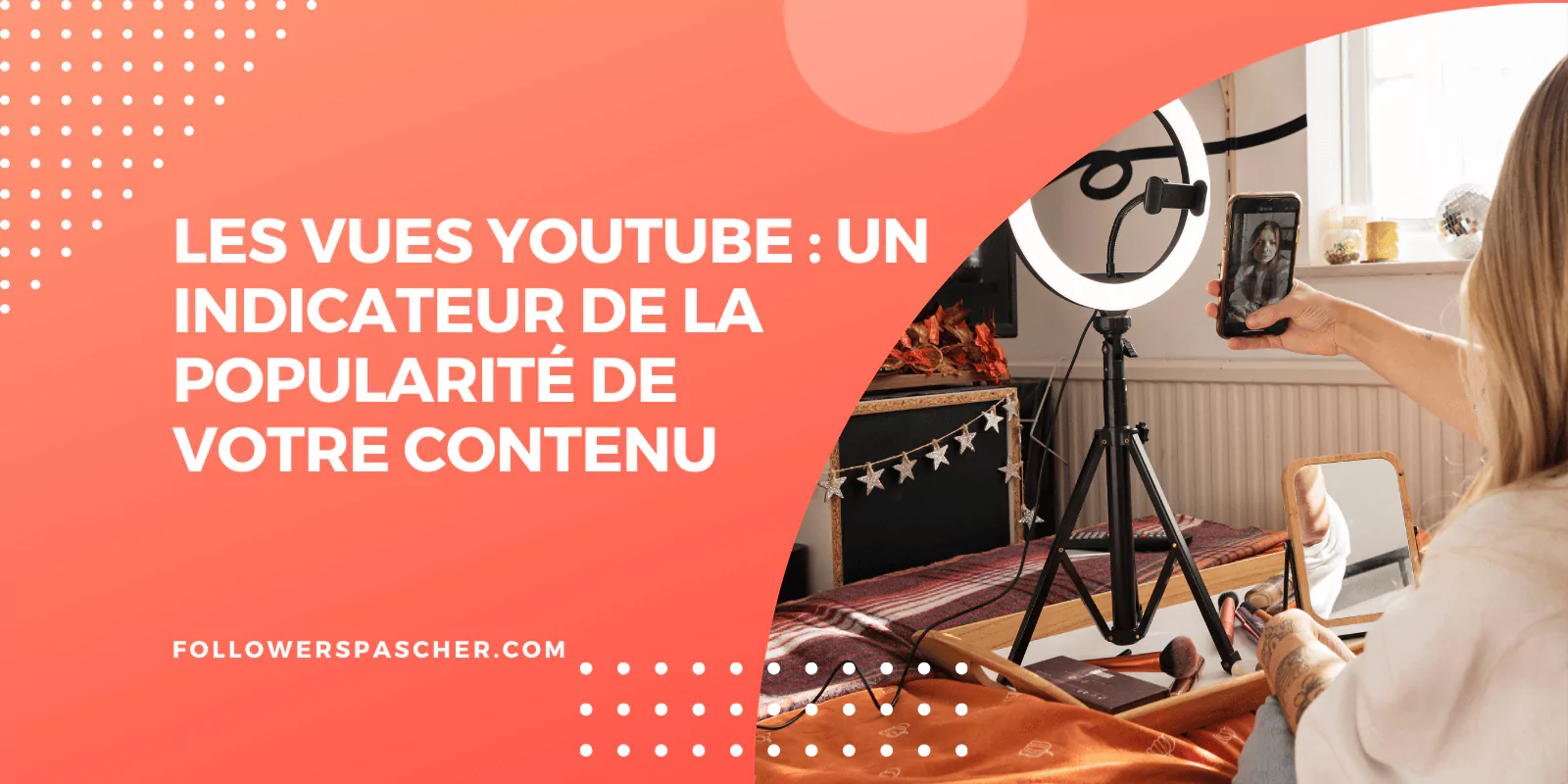 vues YouTube indicateur de popularité de contenu