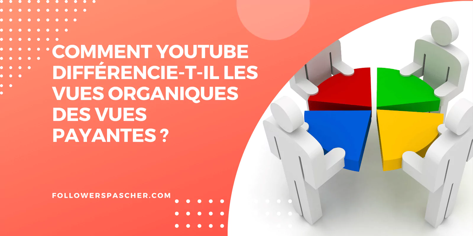 différence entre les vues youtube organiques et payantes