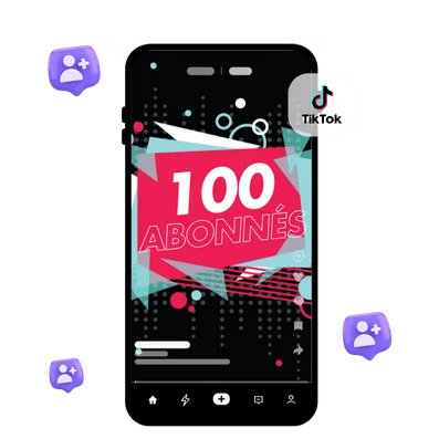 100 abonnés TikTok