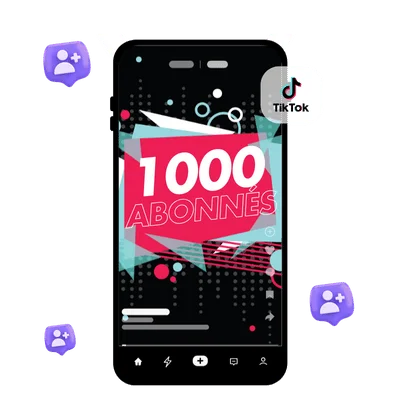 1000 abonnés TikTok