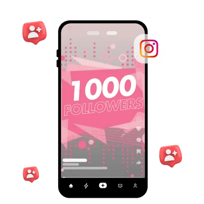 1000 followers Instagram