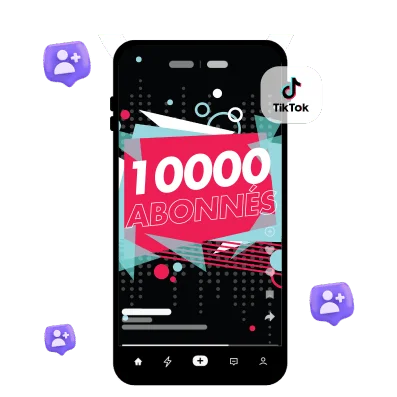 10k abonnés TikTok